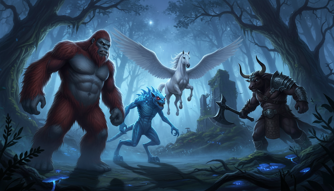 Cryptids vs. Mythological Creatures: When Does a Legend Become a ...